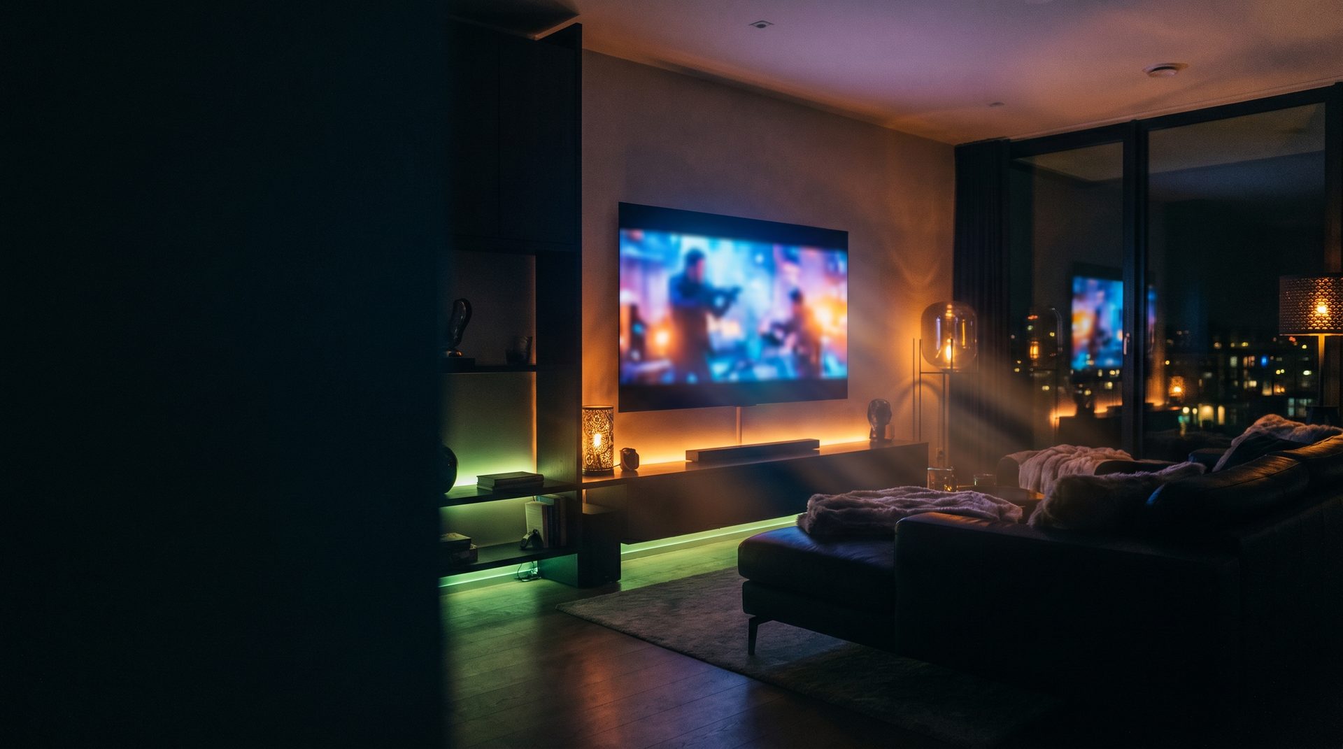 Experiência de cinema em casa